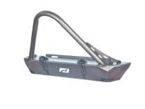 Jeep JK Front Bumper W/Stinger 07-18 Wrangler JK Hatchet Series Bare Steel Motobilt