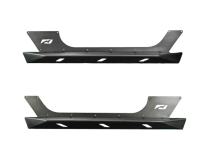 Jeep JK Rocker Guards W/Step 07-18 Wrangler JK Crusher Series Bare Steel Motobilt