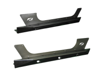 Jeep JK Rocker Guards W/Step 07-18 Wrangler JK Crusher Series Bare Steel Motobilt