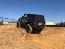 Jeep JK Rear Bumper 07-18 Wrangler JK Crusher Series Bare Steel Motobilt