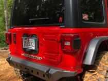 Jeep JL Rear Bumper Crusher No Spare 2018-Pres Wrangler JL Motobilt
