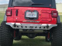 Jeep JL Rear Bumper Crusher With Spare Tire Cut Out 2018-Pres Wrangler JL Motobilt
