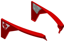 Jeep TJ Fenders 0 Inch Flare No Inner Fender Flat Fender 97-06 Wrangler TJ/LJ Pair Motobilt