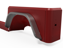 Jeep TJ Fenders Rear Double Arch 4 Inch Flare Pair Motobilt