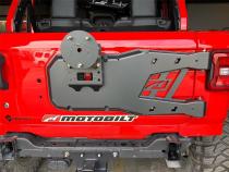 Jeep JL Tire Carrier 18 + Wrangler JL Up To 40 Inch Tire Motobilt