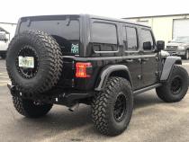 Jeep JL Tire Carrier 18 + Wrangler JL Up To 40 Inch Tire Motobilt