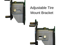 Jeep JL Tire Carrier 18 + Wrangler JL Up To 40 Inch Tire Motobilt