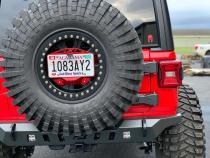 Jeep JL Tire Carrier 18 + Wrangler JL Up To 40 Inch Tire Motobilt