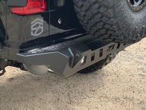 Jeep JL Rear Bumper Crusher With Light Mounts With Spare Tire Cut Out 2018-Present Wrangler JL Motobilt