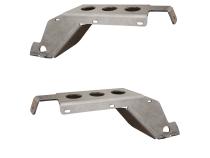 Front Fender Chop Bracket for Jeep Non-Rubicon JL/JT - Fender Brackets with Two Pair LED Sidemarker Lights Motobilt