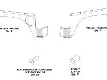 Jeep JL Rear Corner Armor for 18-Pres Wrangler JL Unlimited 4 Door Motobilt