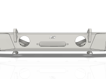 Crusher Series HD Front Bumper for Jeep JL Motobilt