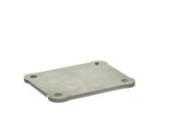 Roll Cage Foot 4 x 5 Inch Steel Each Motobilt