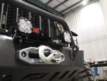 Aluminum Universal Fairlead Light Mount Motobilt