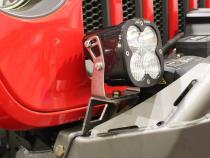 Light Bracket Mounts For Tomahawk Front Bumper On Jeep JL/JT/JK Bare Steel Motobilt