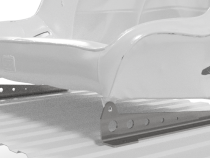 Universal Rear Seat Mounts for PRP Seats Motobilt