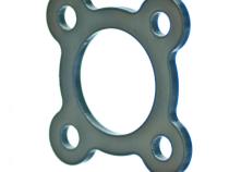 4 Bolt Tube Flange For 1.75 Inch O.D. Round Tube Motobilt