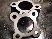 4 Bolt Tube Flange For 1.75 Inch O.D. Round Tube Motobilt