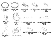 EVAP And Fuel Line Modification Kit For Rear Mounted Fuel Tank In Jeep JL Motobilt