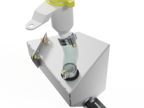 Windshield Washer Fluid Tank Relocator Kit for Jeep Diesel JL/JT Motobilt