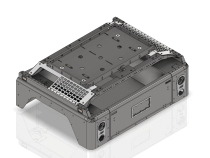 Motobed Tire Carrier Rack Cargo Rack Basket Adapter Motobilt