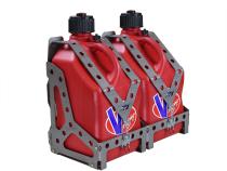 Race Gas Jug Mount for VP Racing 5 Gallon Fuel Cans Motobilt