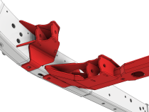 Front 3 or 4 Link Suspension Bracket Kit for 2018-Present Jeep JLU Motobilt