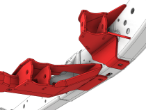 Front 3 or 4 Link Suspension Bracket Kit for 2018-Present Jeep JLU Motobilt