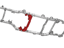 Front 3 or 4 Link Suspension Bracket Kit for 2018-Present Jeep JLU Motobilt