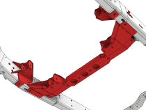 Front 3 or 4 Link Suspension Bracket Kit for 2018-Present Jeep JLU Motobilt