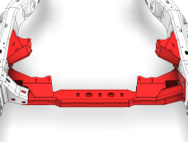 Front 3 or 4 Link Suspension Bracket Kit for 2018-Present Jeep JLU Motobilt