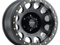 Aluminum Wheels 17x8.5 Beadlock MR105 Bolt Pattern 6 On 135 Offset 0 Lip Size 1.46 Matte Black MB Method