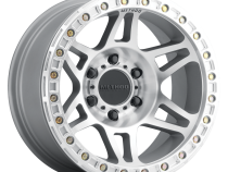 Aluminum Wheels 17x9 Beadlock MR106 Bolt Pattern 5 On 127 Offset -44 Lip Size 0 Machined SL Clear Coat Method