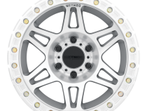 Aluminum Wheels 17x9 Beadlock MR106 Bolt Pattern 5 On 127 Offset -44 Lip Size 0 Machined SL Clear Coat Method