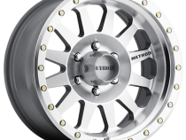 Aluminum Wheels 16x8 Double Standard MR304 Bolt Pattern 6 On 139.7 Offset 0 Lip Size 2.76 Machined SL Clear Coat Method