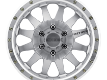 Aluminum Wheels 16x8 Double Standard MR304 Bolt Pattern 6 On 139.7 Offset 0 Lip Size 2.76 Machined SL Clear Coat Method