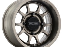 Aluminum Wheels 15x7 MR409 Bead Grip UTV Bolt Pattern 4 On 156 Offset 13 Lip Size 2.95 Steel Grey GY Method
