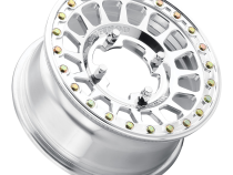 Aluminum Wheels 15x7 MR413 Beadlock UTV Bolt Pattern 5 On 114.3 Offset 38 Lip Size 0 Polished Method