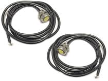 (2-Pack) - LED Bolt light - 3 watt, Cool White, Stainless Steel, 11mm, Silver Artec Industries