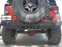 Jeep JK Full Rear Bumper For 07-18 Wrangler JK No Tire Carrier Rigid Series Rock Slide Engineering