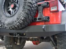 Jeep JK Full Rear Bumper For 07-18 Wrangler JK No Tire Carrier Rigid Series Rock Slide Engineering