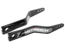 Antirock Fabricated Steel Sway Bar Arms, 15.2 in. Long, 2.5 in. Offset Bend, 3 Holes RockJock 4x4
