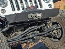 Currectlync Wrangler JK High Steer Kit For Stab. Shock And Jeep JL/JT Trac Bar Incl. Knuckles Drag Link Tie Rod Trac Bar Tb Reloc/Shock Mount Tr Clamp RockJock 4x4