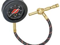 Elite Analog Tire Deflator 3 Inch Stainless Steel Liquid Filled Gauge Rubber Cover Zipper Case RockJock 4x4