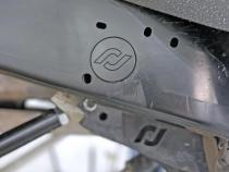 Frame Rail Plugs for JL/JT Frame Front behind axle centerline CNC Machined Black Delrin RockJock 4X4