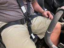 Adjustable 5th Point Crotch Belt for Cam-Lock Harness PRP Seats