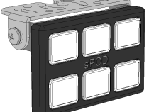 SourceLT w/ Mini6 for Universal w/ 36 Inch Battery Cables sPODS