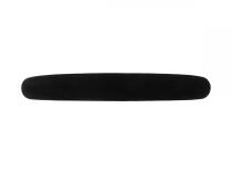 Flat Suede Steering Wheel 13 Inch Diameter Black PRP Seats