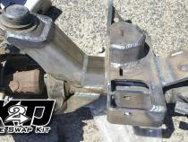 JK2TJ Front Axle Swap Kit Dana 44 Rubicon LCA Brackets W/CAM Slot Artec Industries