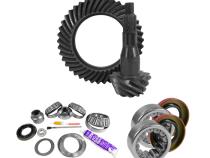 9.75 inch Ford 3.55 Rear Ring and Pinion Install Kit Axle Bearings and Seal Yukon Gear &amp;amp; Axle